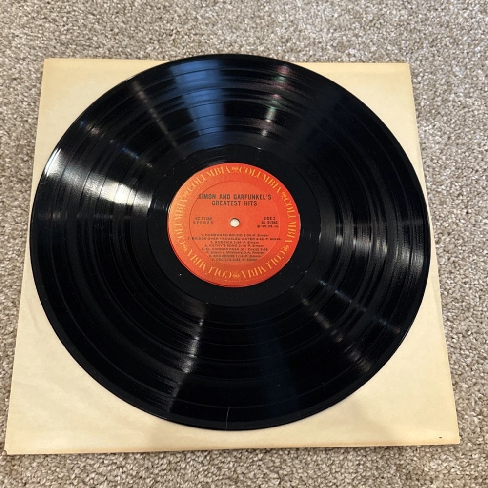 Simon And Garfunkel's Greatest Hits Vinyl LP - CBS/Columbia, 1972 - PC 31350 - Picture 7 of 7